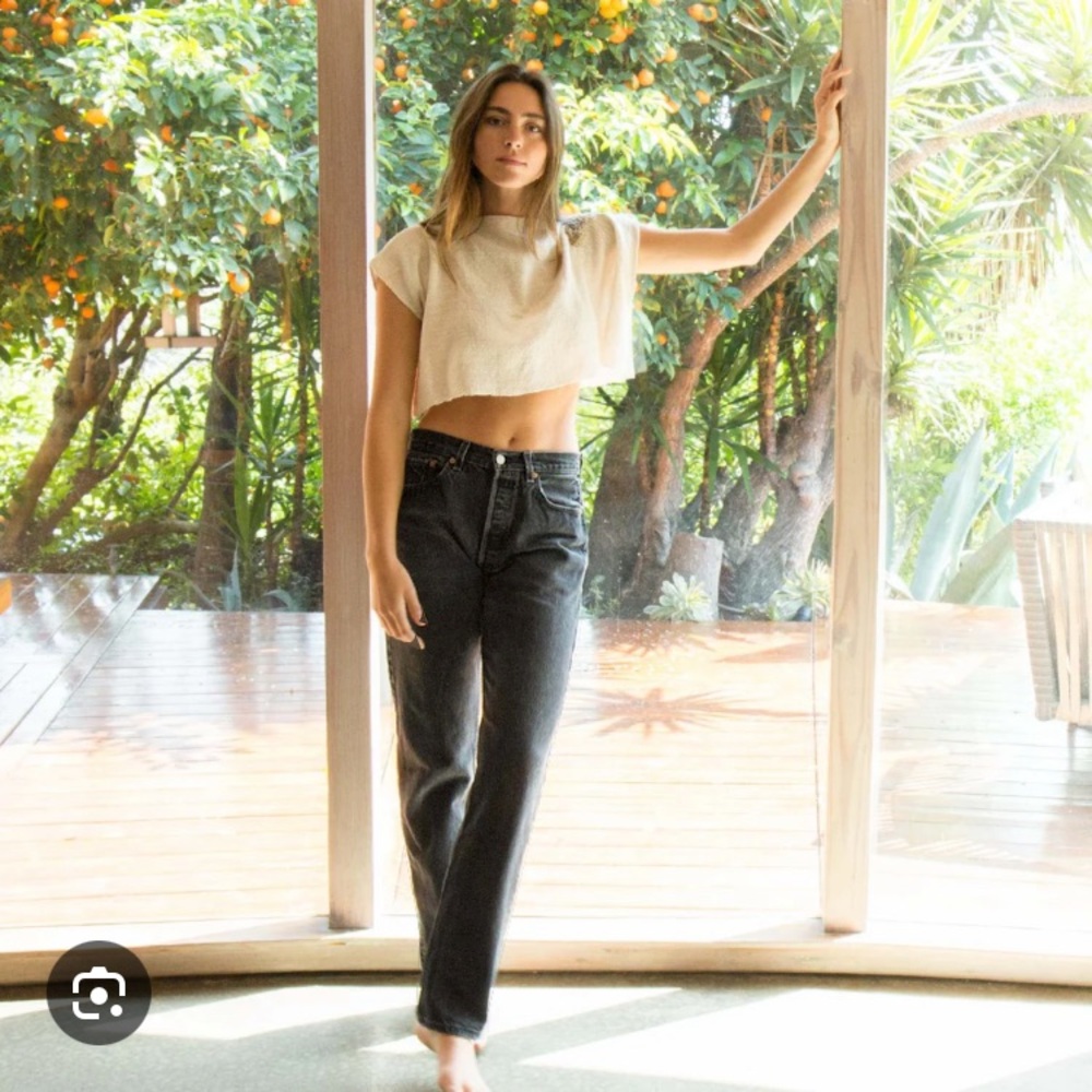 Vintage made in USA 501’s vintage black sz 31 / 29